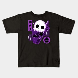 Skull Cream Kids T-Shirt